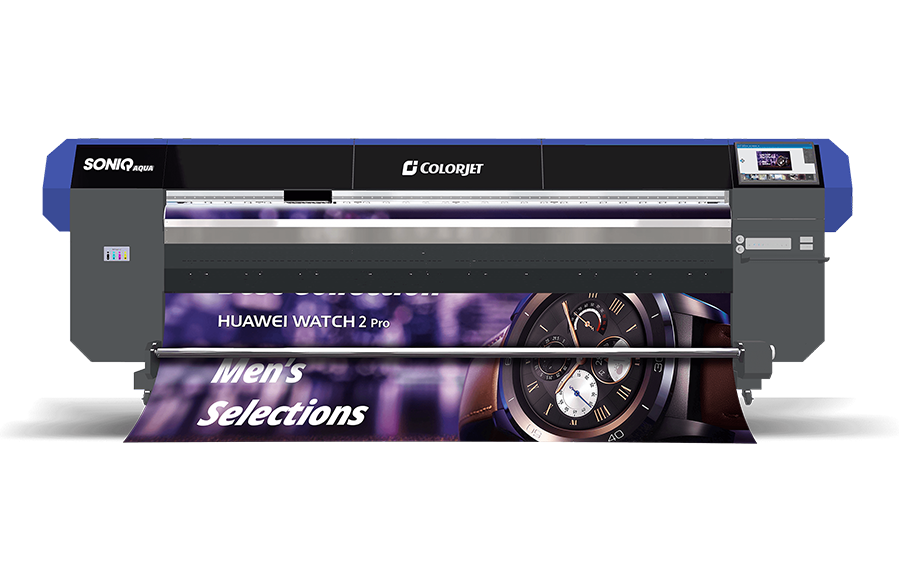 SoniQ Aqua — ColorJet | Solvent Printers India | Book Free Demo