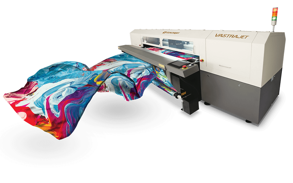 Color Coated Digital Fabric Printer, Capacity: 1000 per hours at