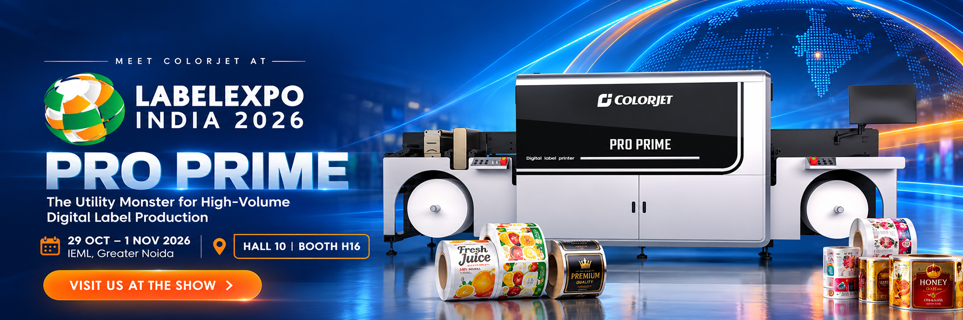 ColorJet Pro Prime — LOUPE India 2026, Hall 10 Booth H16